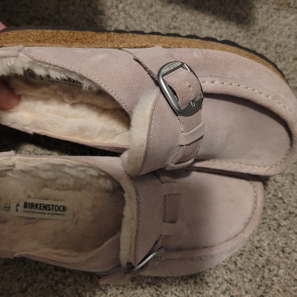 Birkenstock Buckley Clog in Pink, Size  6.5 - Picture 4 of 8